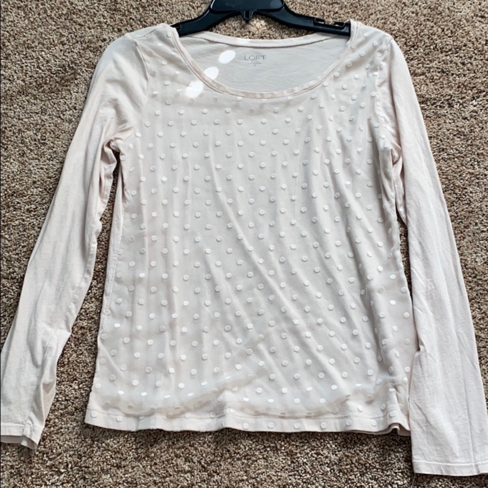 Light pink loft shirt